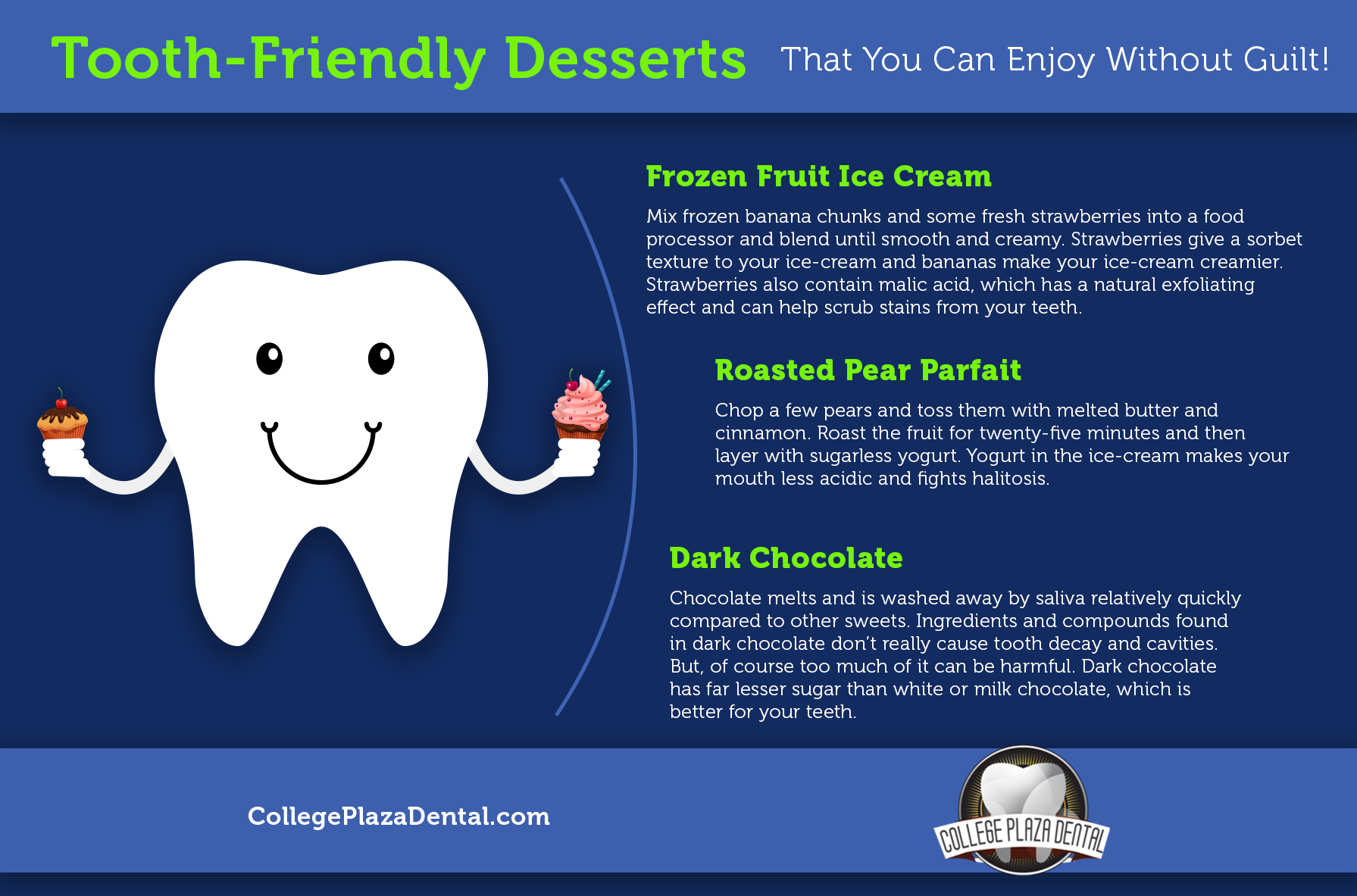 Tooth-Friendly Desserts